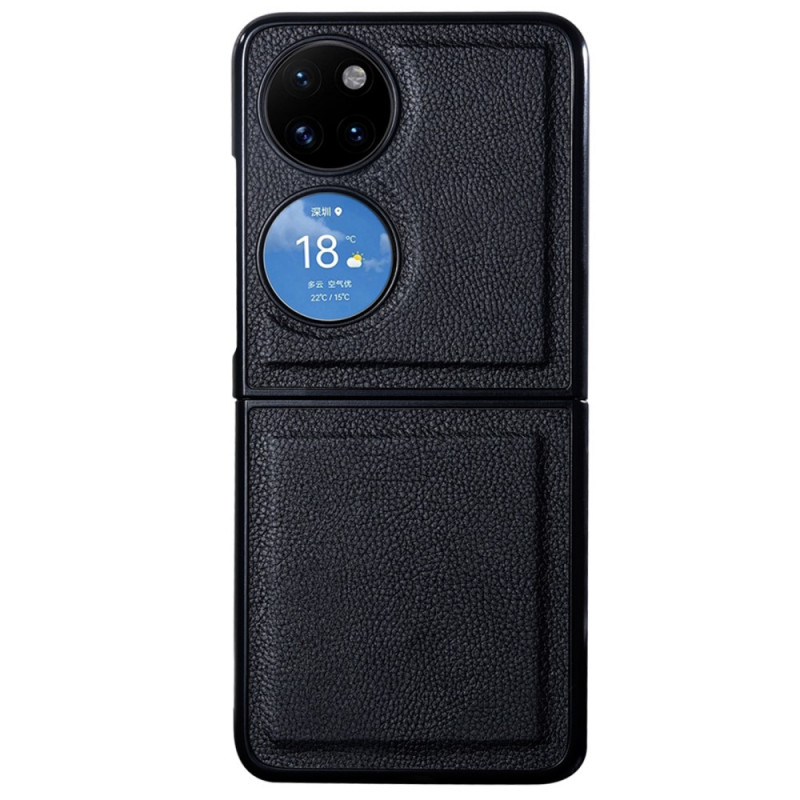 Huawei P50 Pocket Custodia in vera pelle Design