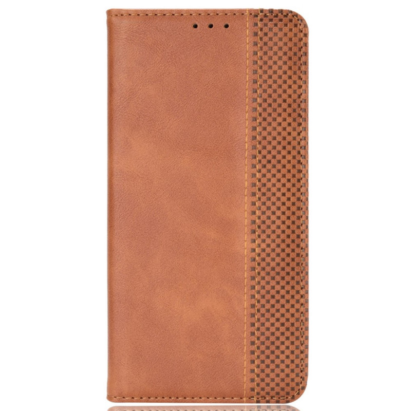 Flip Cover Realme 9i Vintage effetto pelle elegante