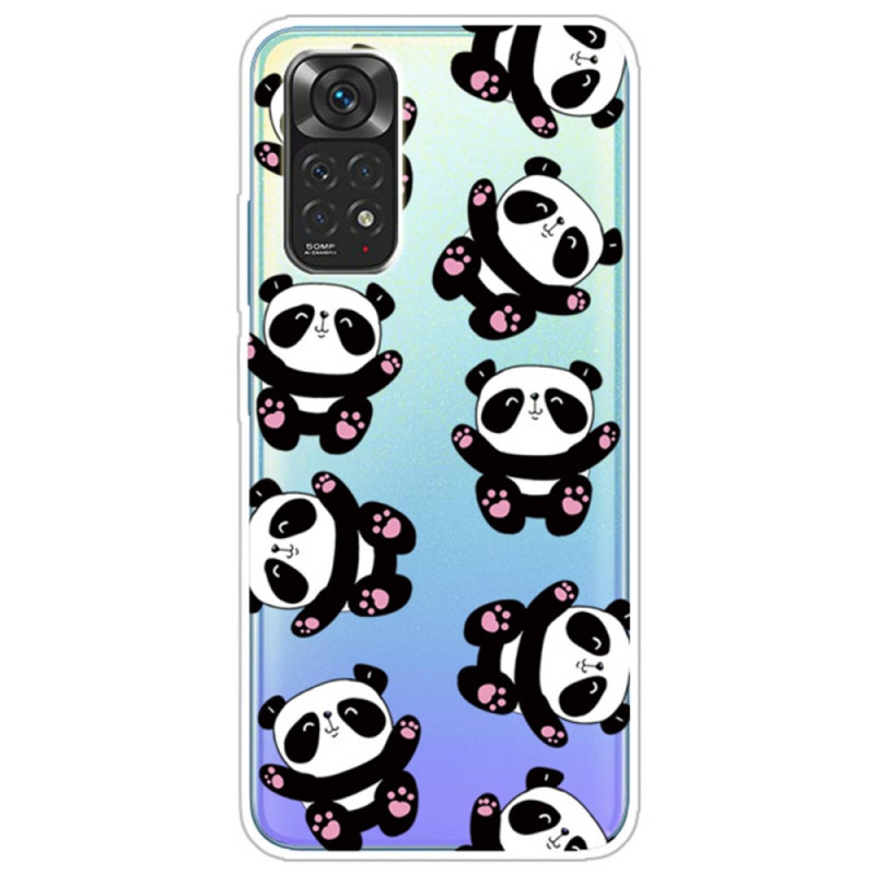 Xiaomi Redmi Note 11 / 11s Custodia Pandas Fun