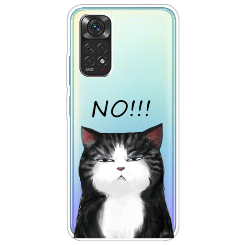 Xiaomi Redmi Note 11 / 11s Custodia Il gatto che dice no
