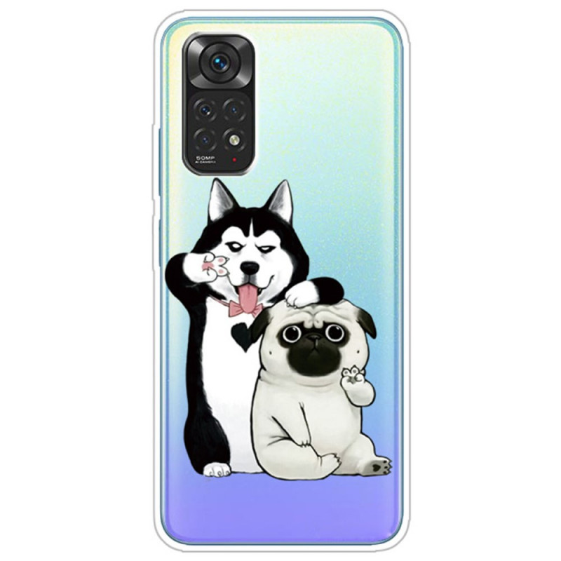 Xiaomi Redmi Note 11 / 11s Custodia Funny Dogs