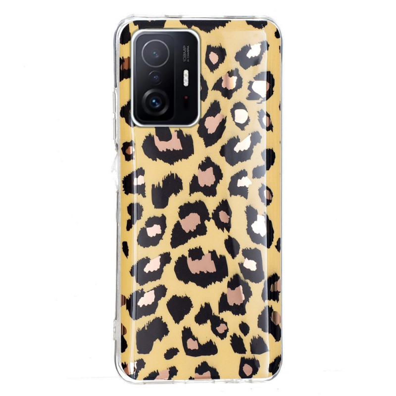 Xiaomi 11T / 11T Pro Custodia marmostile leopardo