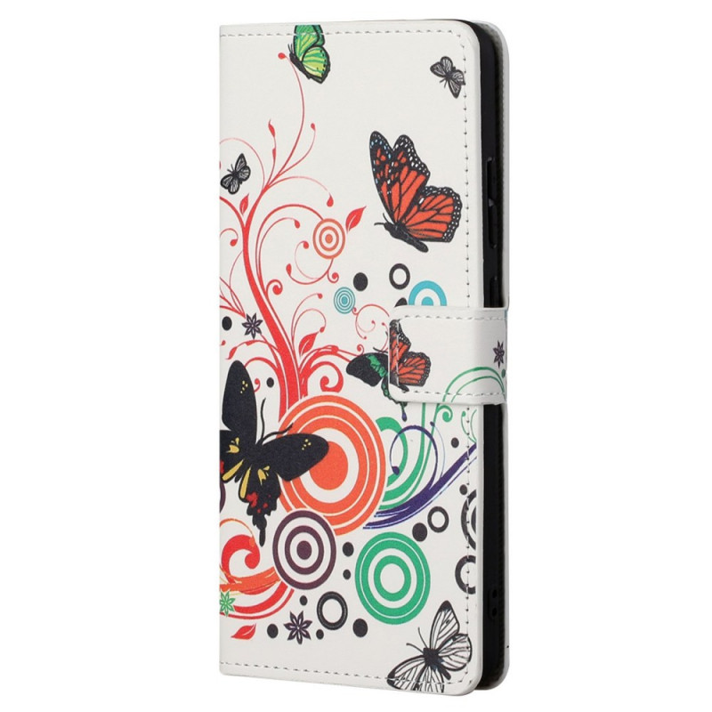 Xiaomi Redmi Note 11 / 11s Custodia Farfalle e Fiori