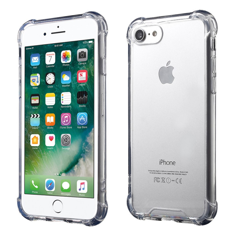 iPhone Se 3 / 2 / 8 / 7 Clear Crystal Reinforced Shell
