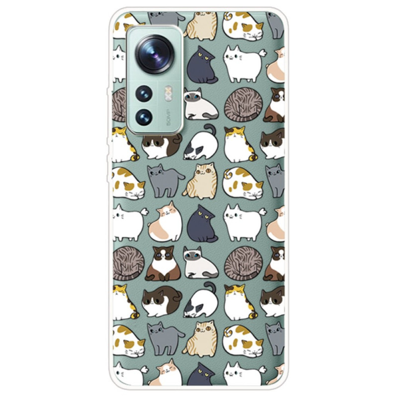 Custodia Xiaomi 12 / 12X / 12S Top Cats