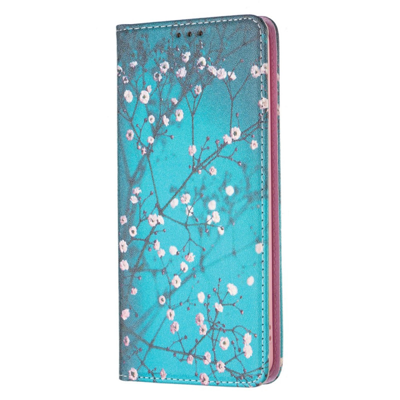 Flip Cover Samsung Galaxy A53 5G rami fioriti