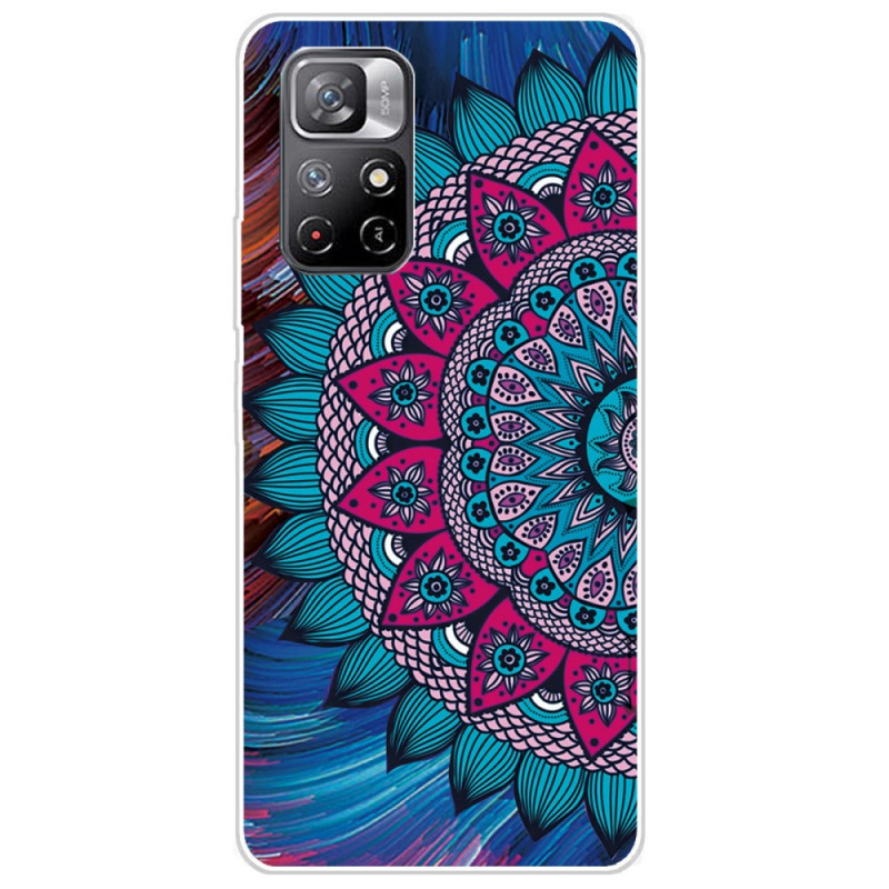 Xiaomi Redmi Note 11 Pro Plus 5G Custodia in silicone Mandala