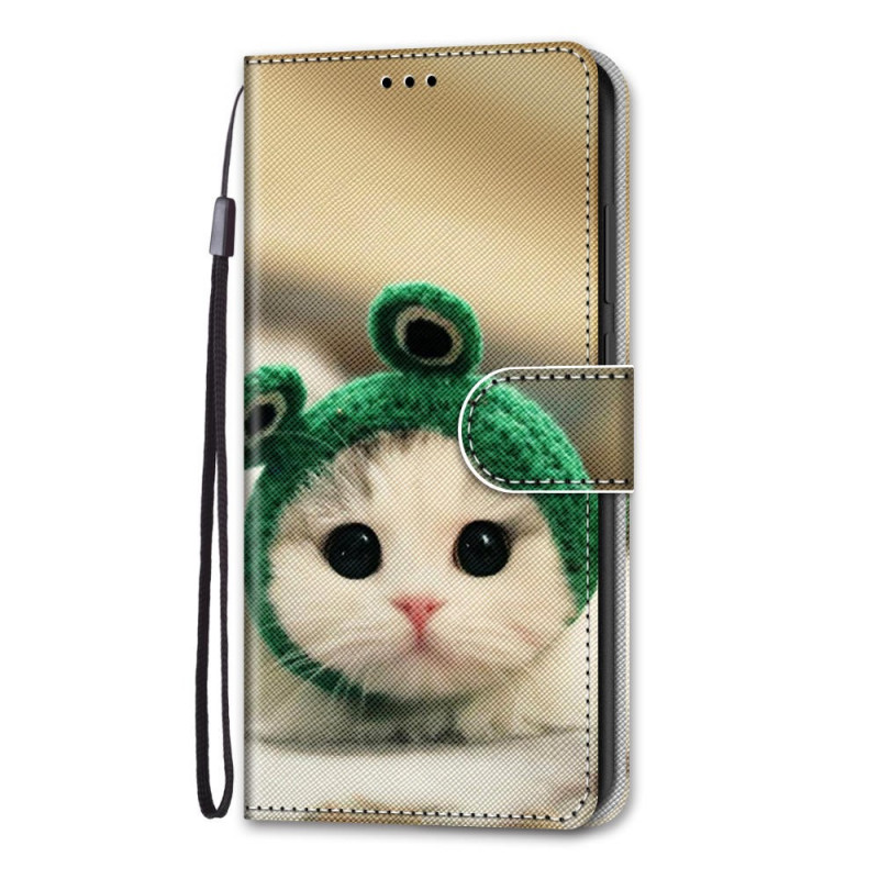 Xiaomi Redmi Note 11 Pro Plus 5G Custodia con cinturino Kitten Fun