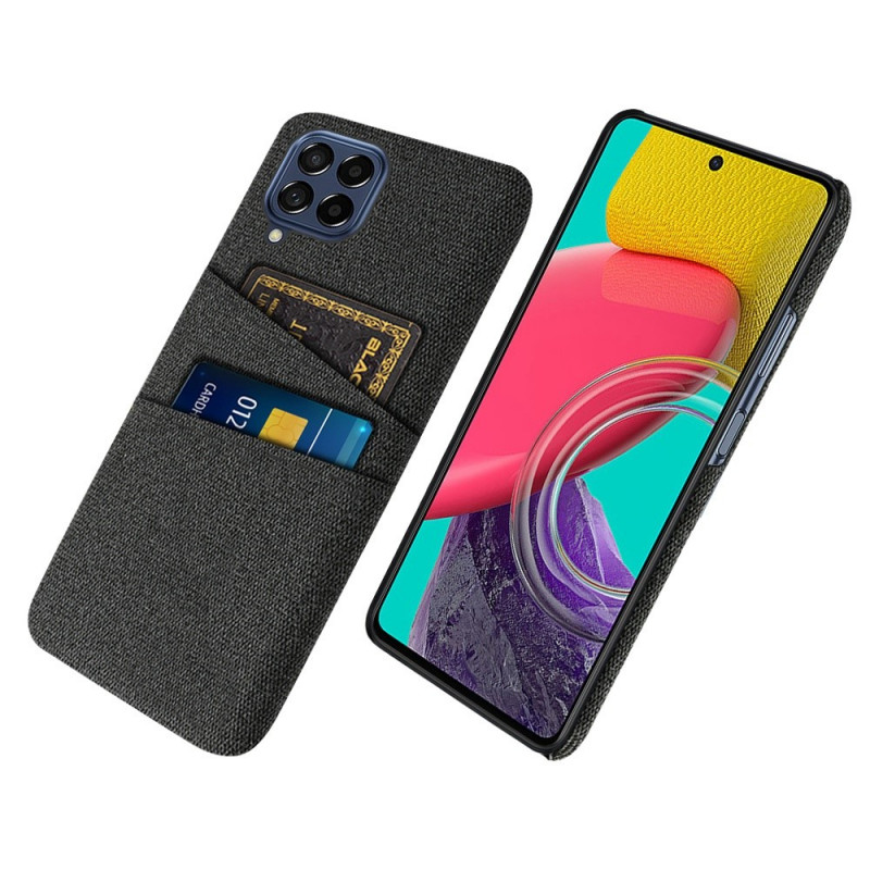 Samsung Galaxy M53 5G Custodia Custodia in tessuto per carte di credito