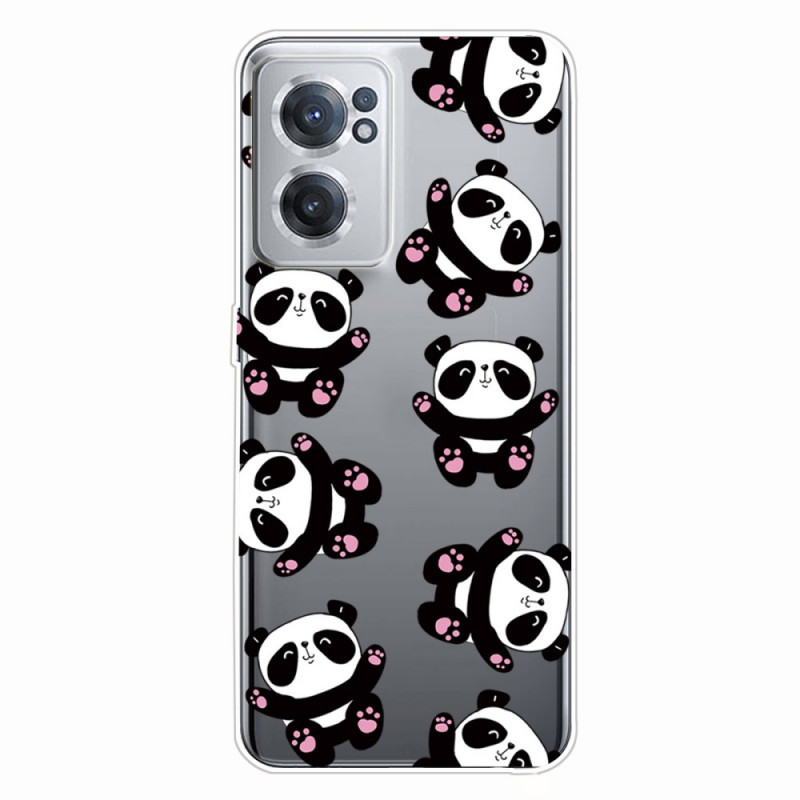 Custodia OnePlus North CE 2 5G Pandas Baby