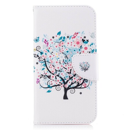 Samsung Galaxy J5 2017 Custodia albero fiorito