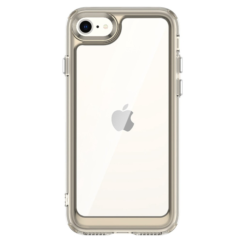 Custodia trasparente per iPhone SE 3 / SE 2 / 8 / 7 con cornice colorata