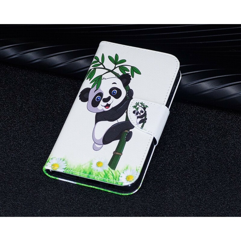 Samsung Galaxy J7 2017 Custodia Panda su Bamboo