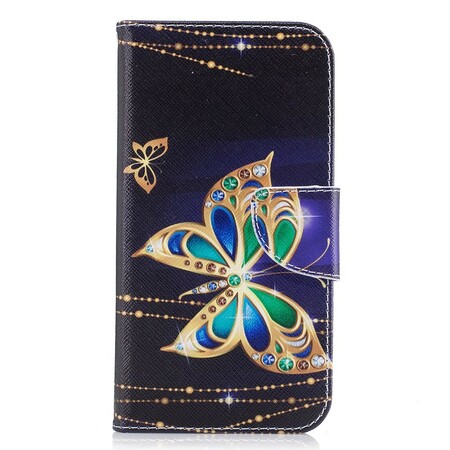 Samsung Galaxy J7 2017 Custodia Magic Butterfly