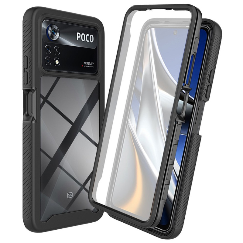 Poco X4 Pro 5G Custodia di protezione completa con pellicola per schermo