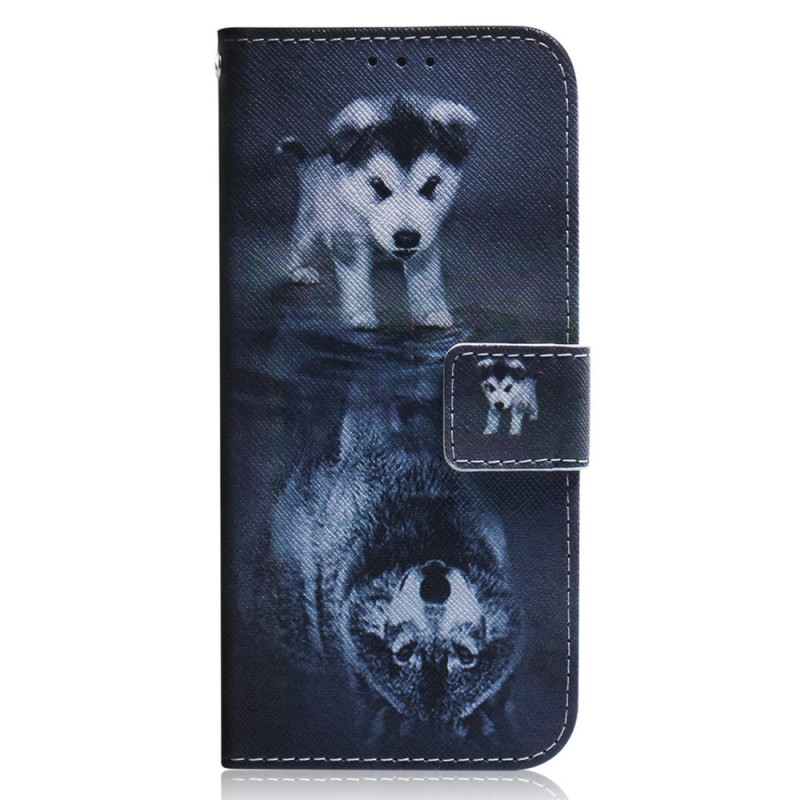 OnePlus Nord 2T 5G Custodia con cinturino per cuccioli e lupi