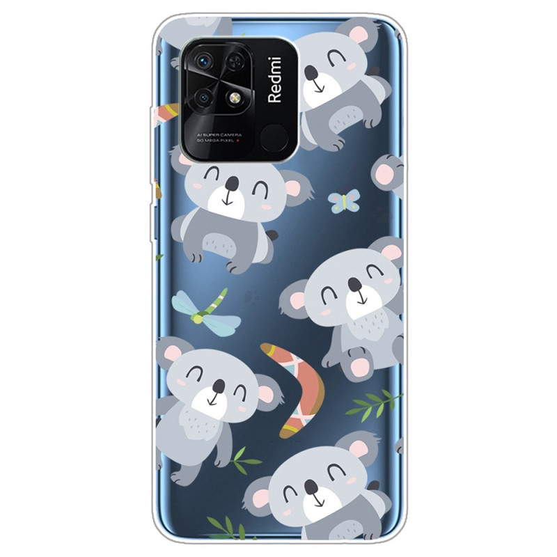 Xiaomi Redmi 10C Custodia trasparente Multiple Koala