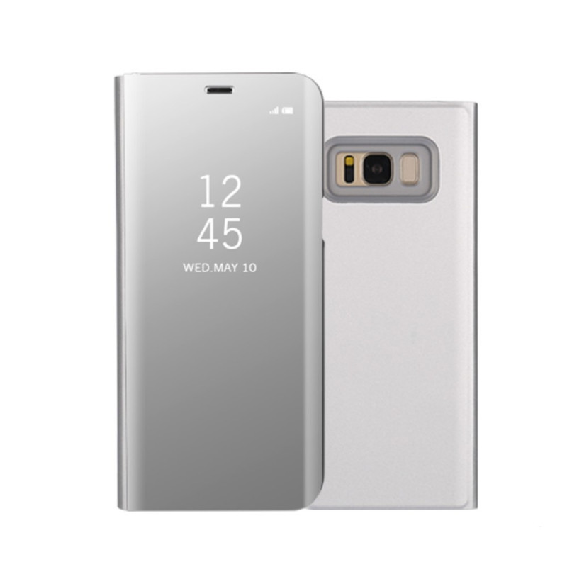 Cover Samsung Galaxy S8 effetto specchio e pelle