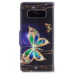 Custodia per Samsung Galaxy Note 8 Magic Butterfly