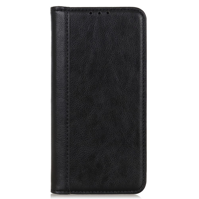 Flip Cover iPhone 14 Split in pelle elegante