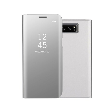 Flip Cover Samsung Galaxy Note 8 effetto specchio e pelle