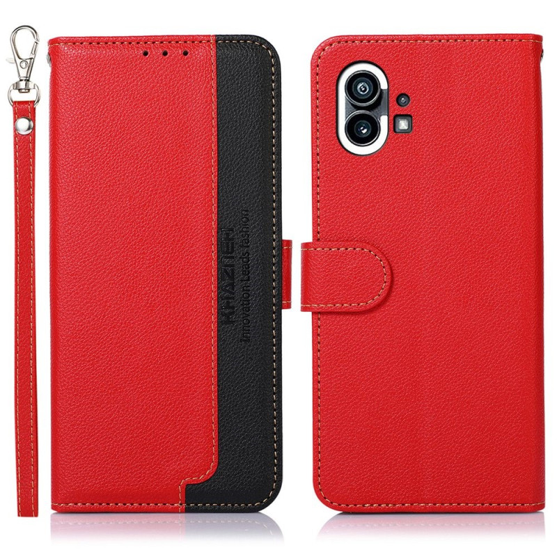 Nulla cover del telefono (1) stile Litchi RFID KHAZNEH