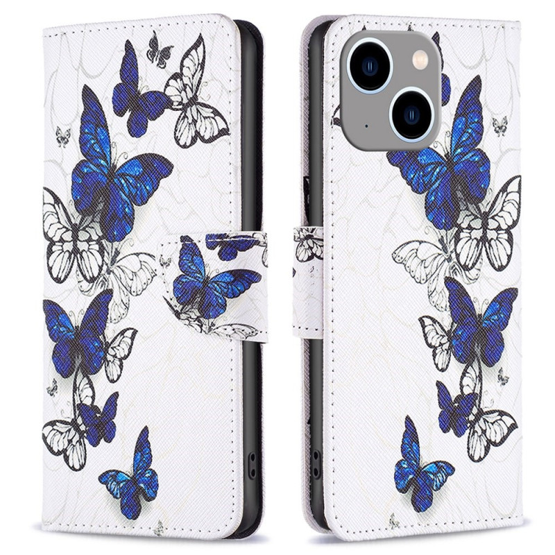 Custodia iPhone 14 Plus Farfalle del mondo