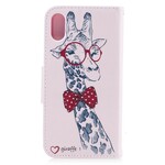 Custodia iPhone X Giraffe Intello