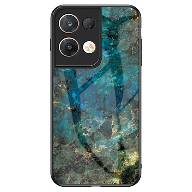 Custodia in vetro temperato Oppo Reno 8 Pro Marble