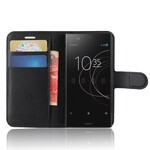 Sony Xperia XZ1 Compact Custodia retrò in similpelle Sony Xperia XZ1 Compact Custodia retrò in similpelle