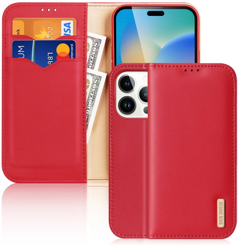 Flip Cover iPhone 14 Pro Serie Hivo DUX DUCIS