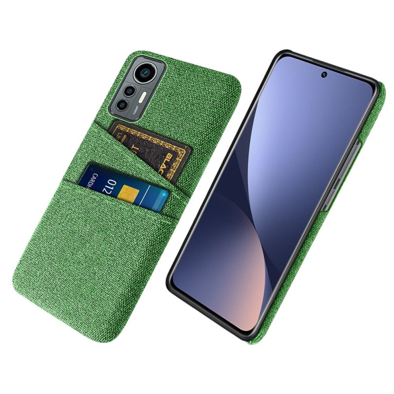 Xiaomi 12 Lite Custodia in tessuto Portacarte