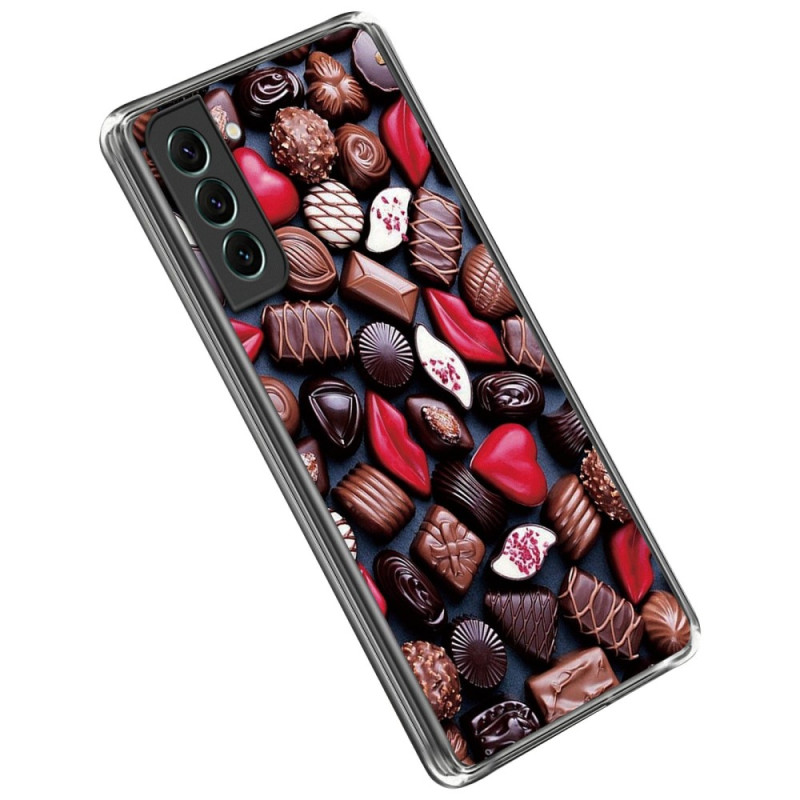 Samsung Galaxy S23 5G Custodia flessibile cioccolato