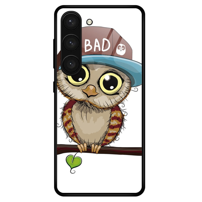 Samsung Galaxy S23 Plus 5G Custodia in vetro temperato Bad Owl