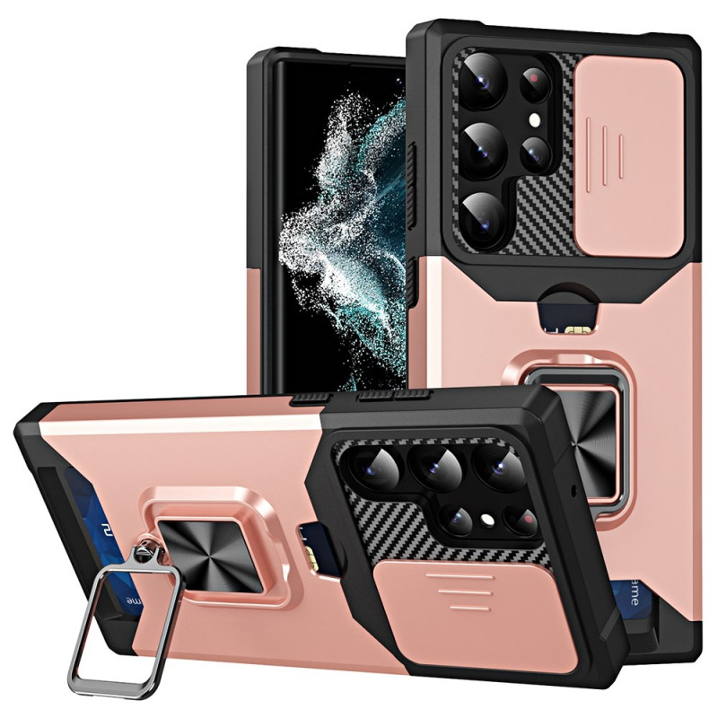 Samsung Galaxy S23 Ultra 5G Protezione per la lente, supporto per la scheda e stand