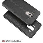 Huawei Mate 10 Pro Custodia in pelle effetto litchi doppia linea