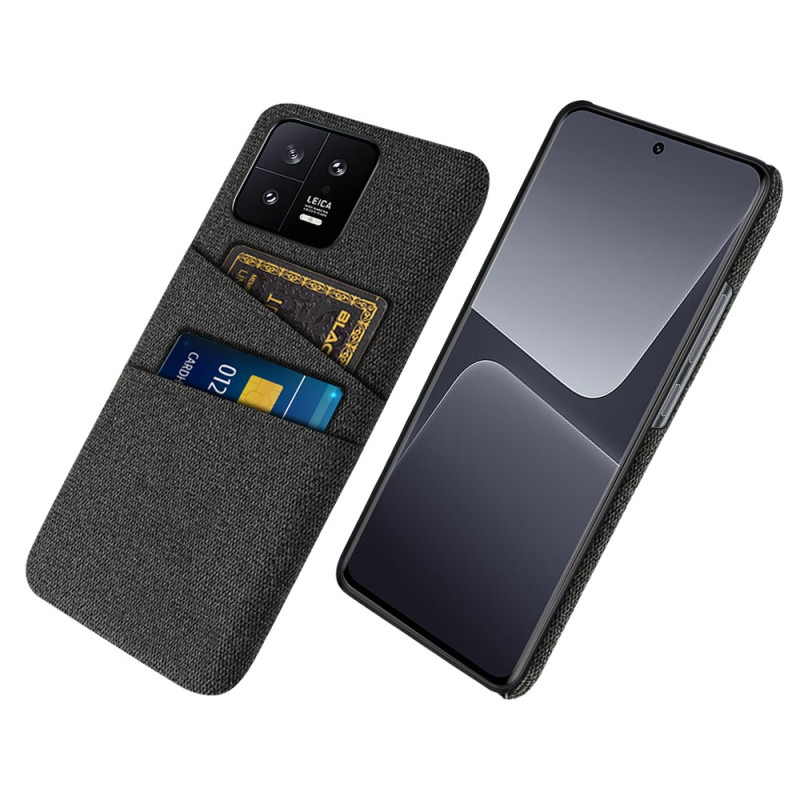 Custodia Xiaomi 13 in tessuto per carte di credito