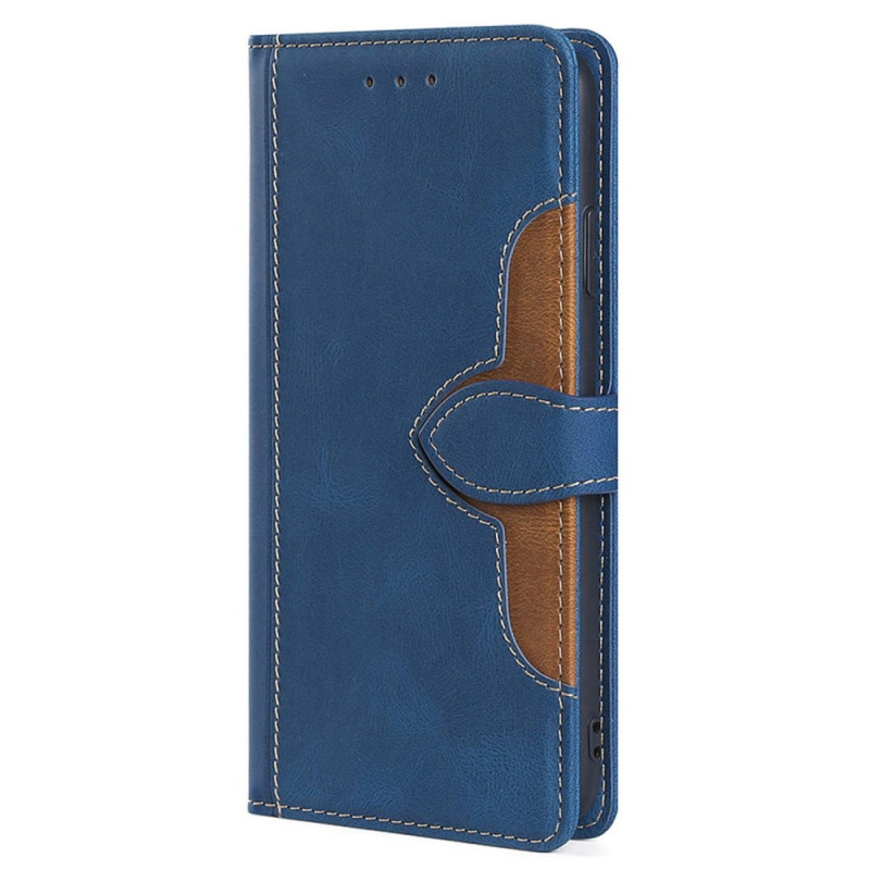 Xiaomi 13 Custodia elegante in ecopelle bicolore