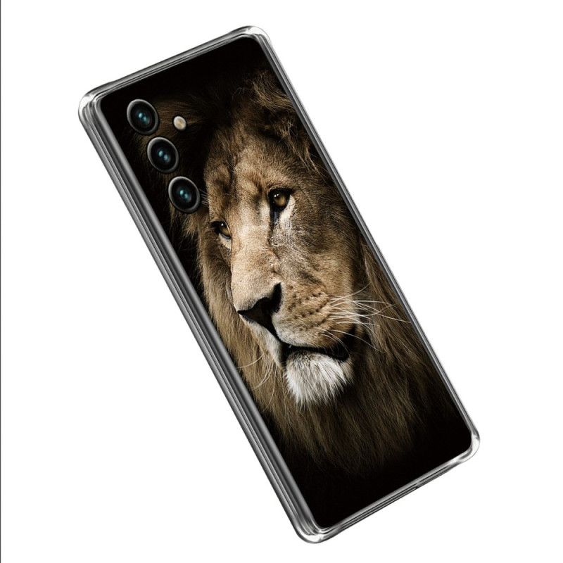 Samsung Galaxy A14 5G / A14 Custodia in silicone Lion