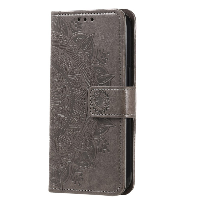 Xiaomi 13 Lite Mandala Sun Custodia con cinturino