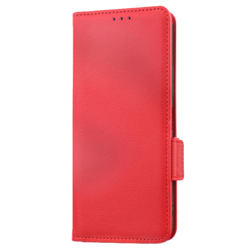 Custodia Vivo Y35 / Y22s similpelle Lychee Doppia chiusura