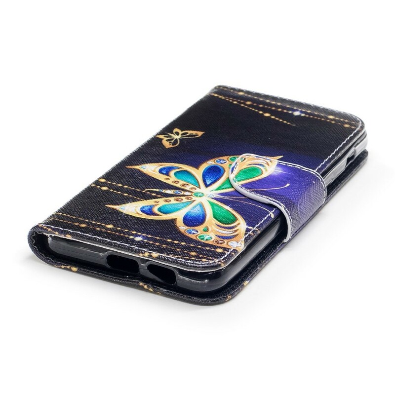 Samsung Galaxy A8 Custodia 2018 Magic Butterfly