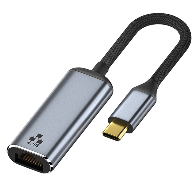 Adattatore da USB-C a porta Ethernet per la connessione a Internet