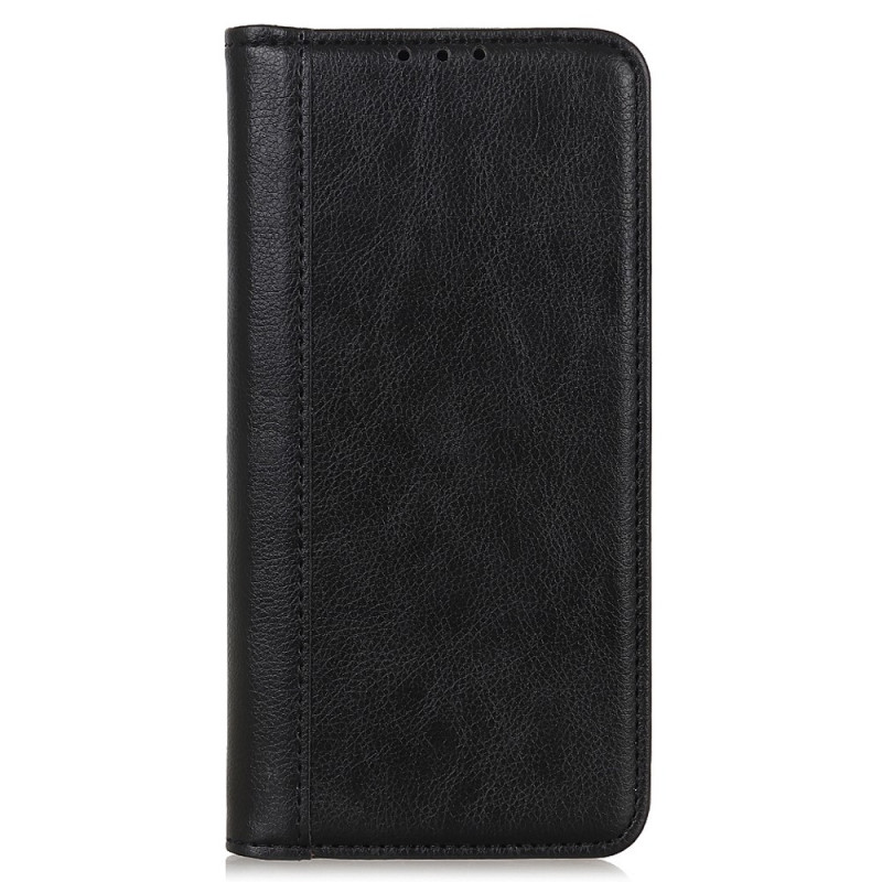 Flip Cover Sony Xperia 1 V in pelle Lychee Split Elegance