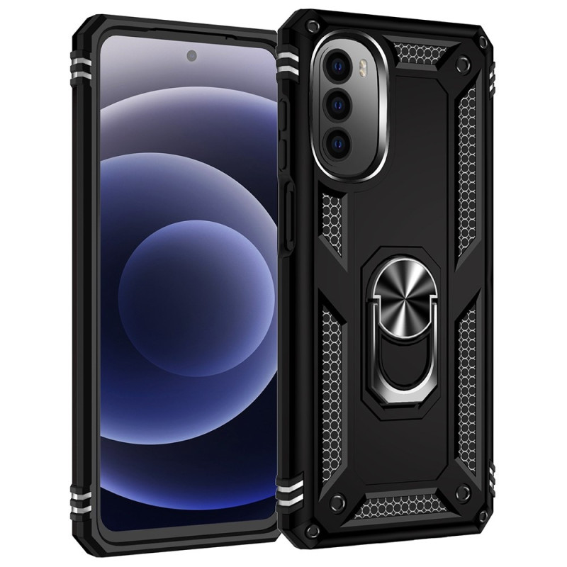 Moto G82 5G / G52 Custodia Design Anello di supporto