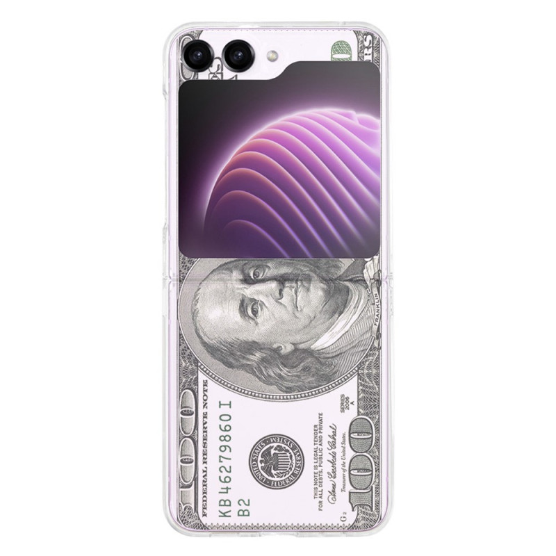 Samsung Galaxy Z Flip 5 Custodia trasparente Money Money