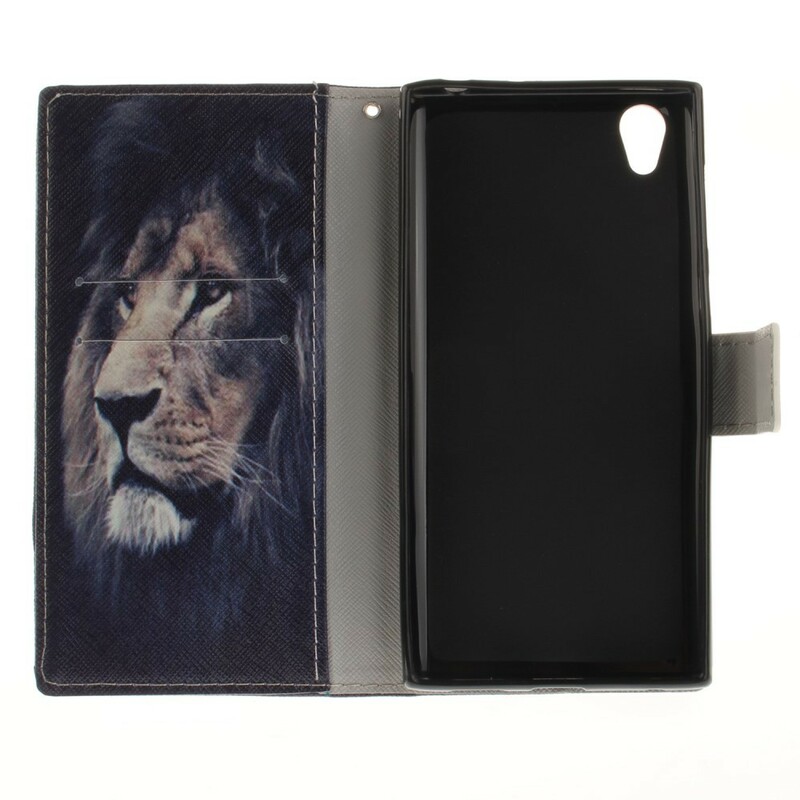 Custodia per Sony Xperia L1 Dreaming Lion