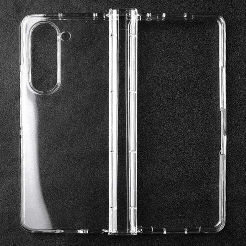Samsung Galaxy Z Fold 5 Custodia in plastica trasparente