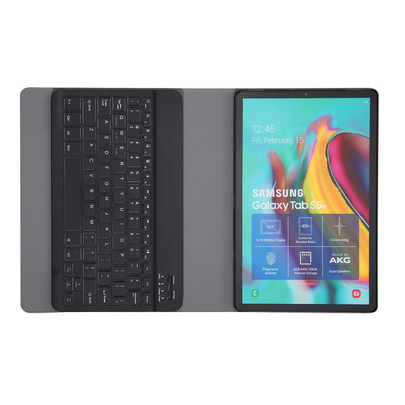 Tastiera Bluetooth Custodia Touchpad per Samsung Galaxy Tab 3 4