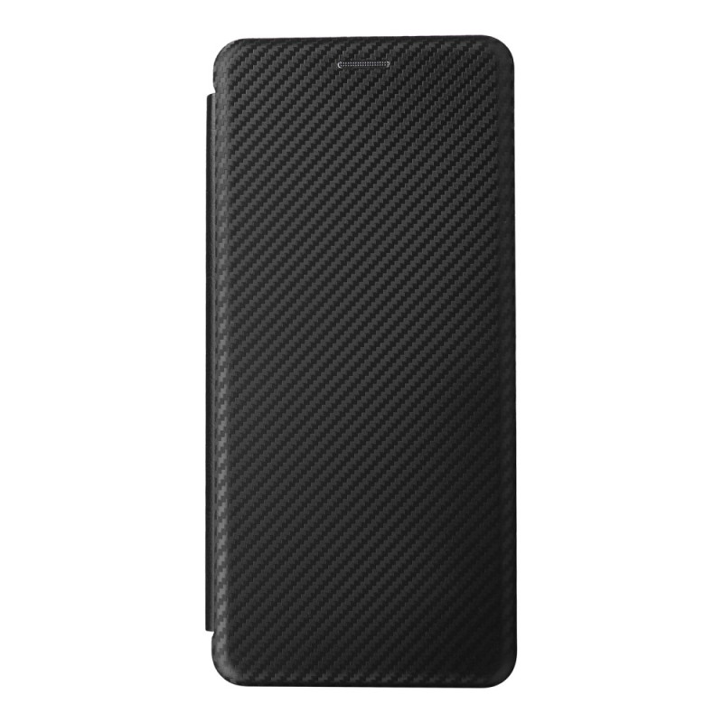 Flip Cover Xiaomi Redmi 12 in fibra di carbonio